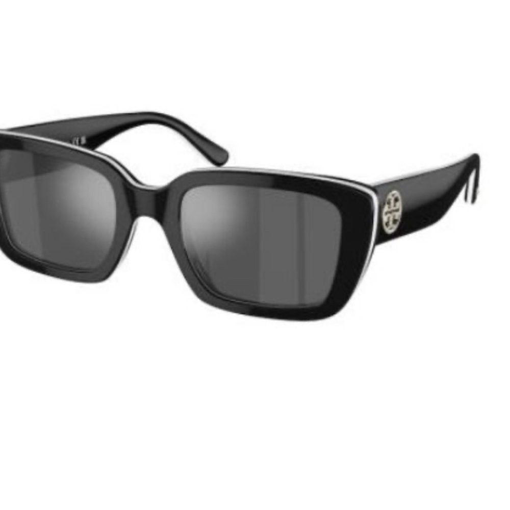 Tory Burch Frames Black Square Sunglasses